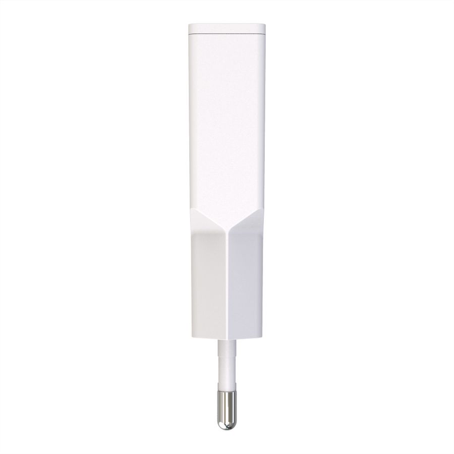 VALUE USB Charger mit Euro-Stecker, 2 Ports Typ A+C, 20W