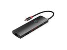 ROLINE USB 3.2 Gen2 Typ C Multiport Dockingstation, HDMI 4K60, USB 3.2 Gen2, USB-C PD, LAN, SD-Card Reader