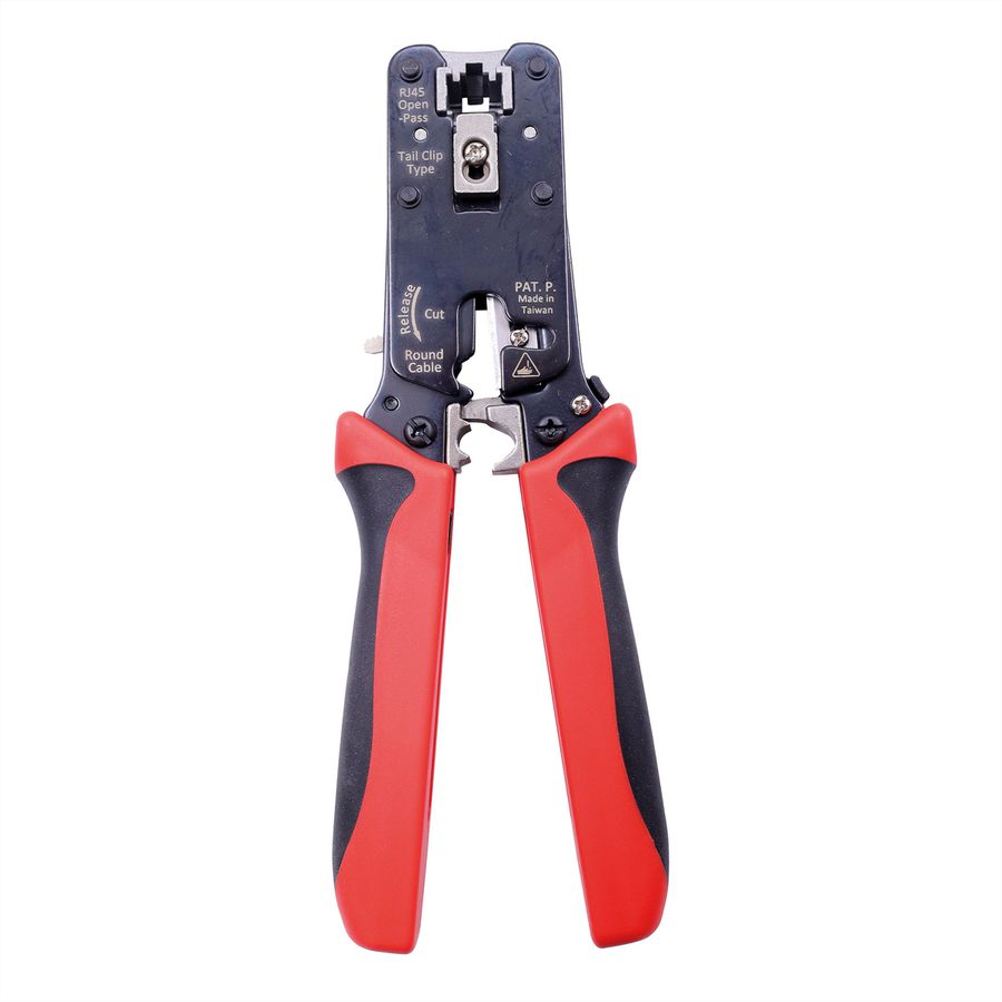 VALUE Crimpwerkzeug für Easy Passthrough Modularstecker, (21.17.3146/3147)