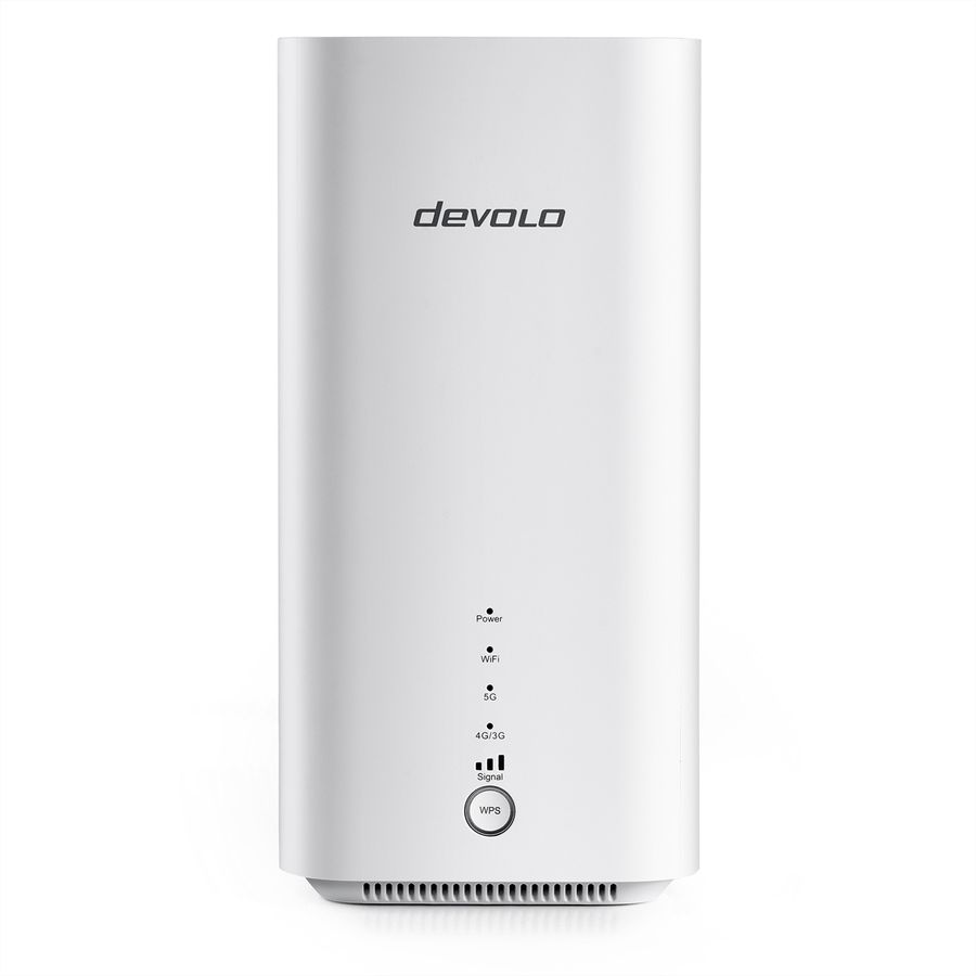 Devolo Router WiFi 6 5G, 3600 Mbit/s, 1x RJ45&RJ11, 1x Nano Sim