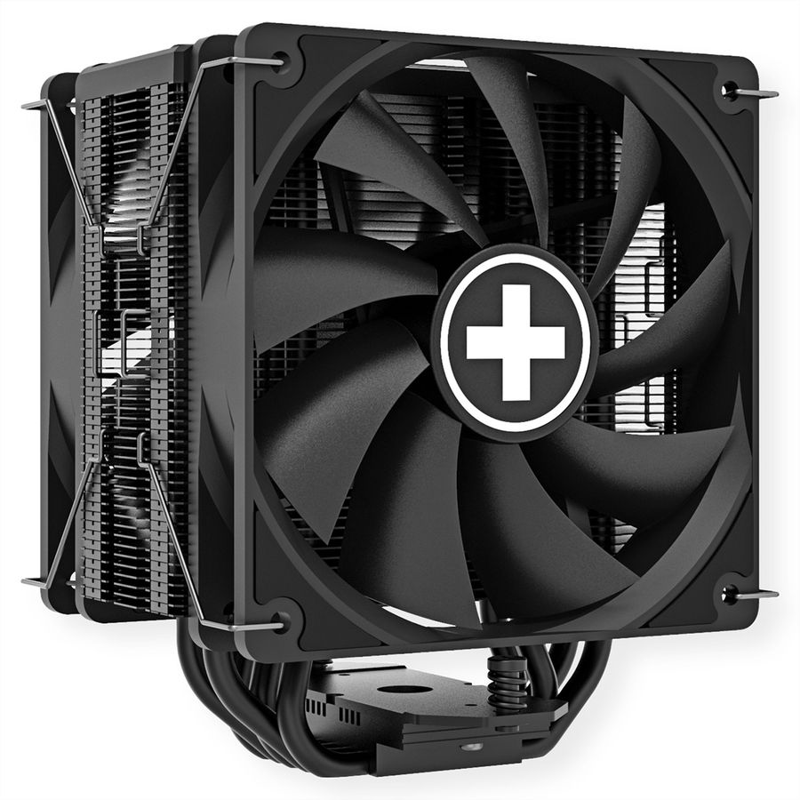 Xilence M705D AMD et Intel Ventirad, 2x 120mm PWM Ventilateur, 220W TDP