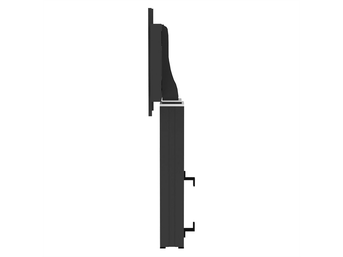 Hagor Wandhalterung Wall Lift Pro, Wall Lift Pro – freistehendes, höhenverstellbares Liftsystem speziell für XXL-Bildschirme, schwarz / blau