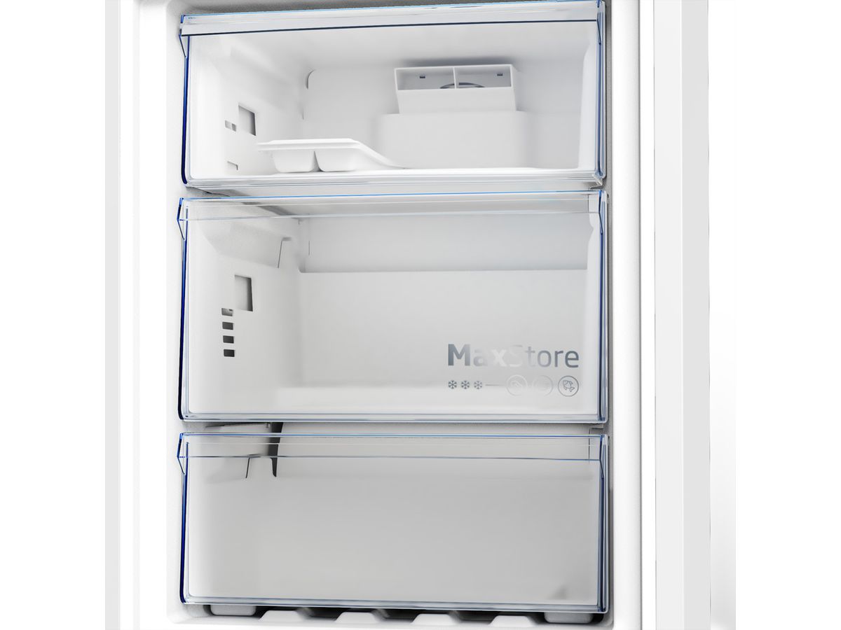 Beko Réfrigérateur-Congélateur KG740, 355L, 203.5cm