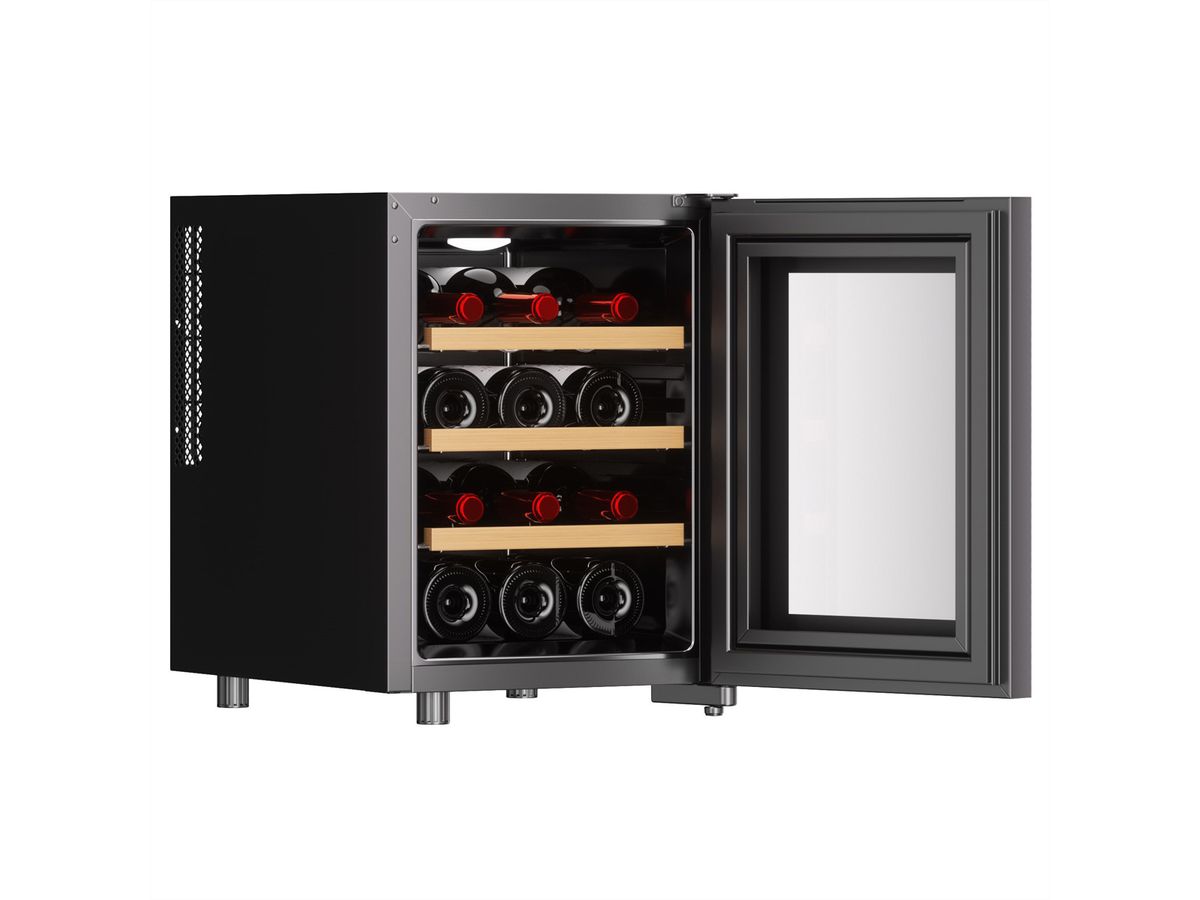 Climadiff Weinkühlschrank CUVEE12, Freistehend, 1 Zone, 12 Flaschen