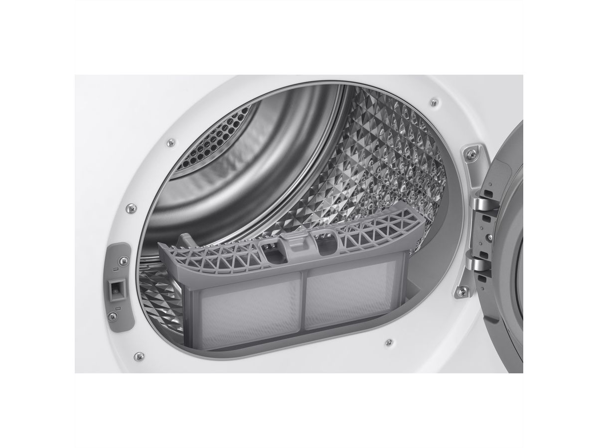 Samsung Sèche-linge DV7000, 9kg, A, AI Dry+, blanc