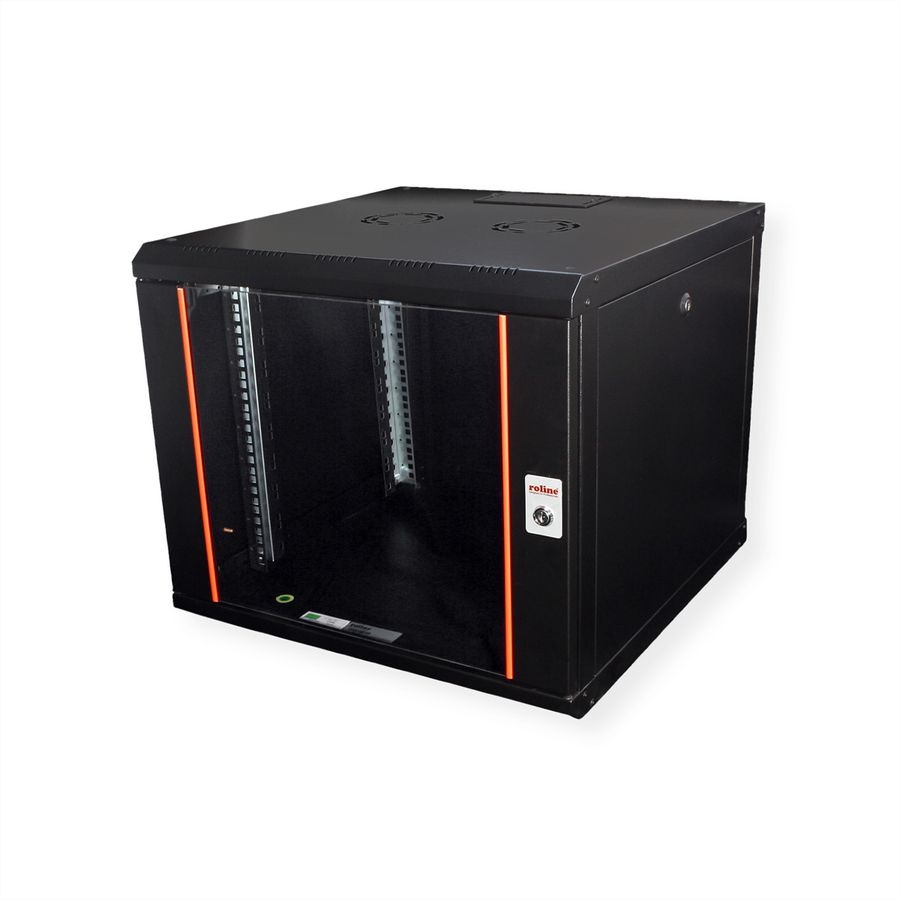 ROLINE 19" Boîtier mural Pro 9U, 600x600 LxP noir