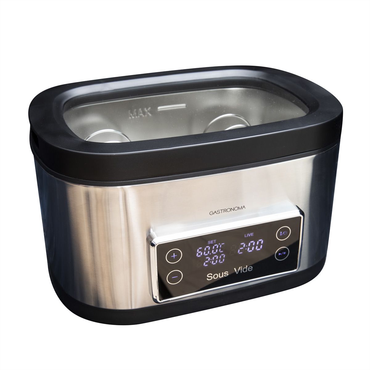 Gastronoma Sous-Vide 18310011, 9L, noir & inox, 700W