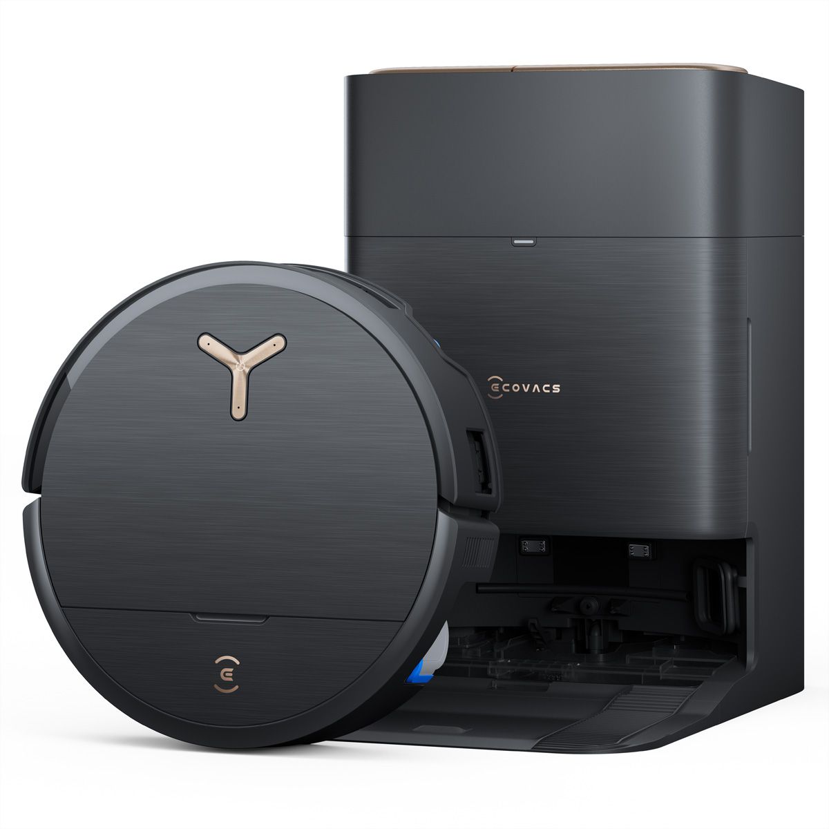 Ecovacs Aspirateur robot DEEBOT X9 PRO OMNI, noir