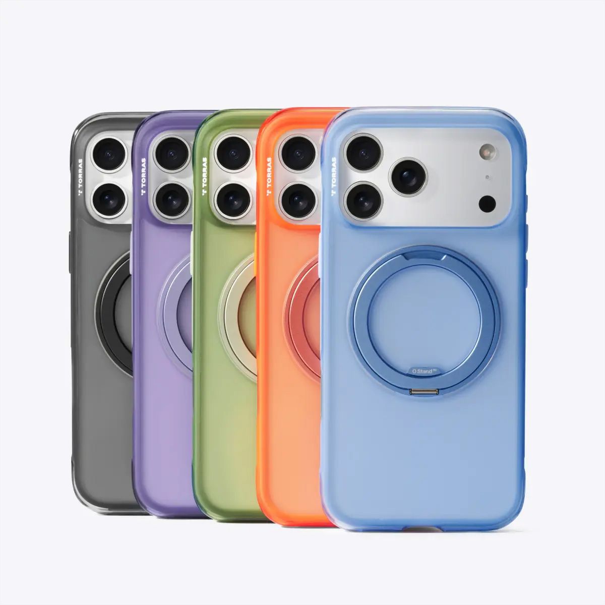 Torras Ostand O3 Air Case, iPhone 17 Pro Max, orange