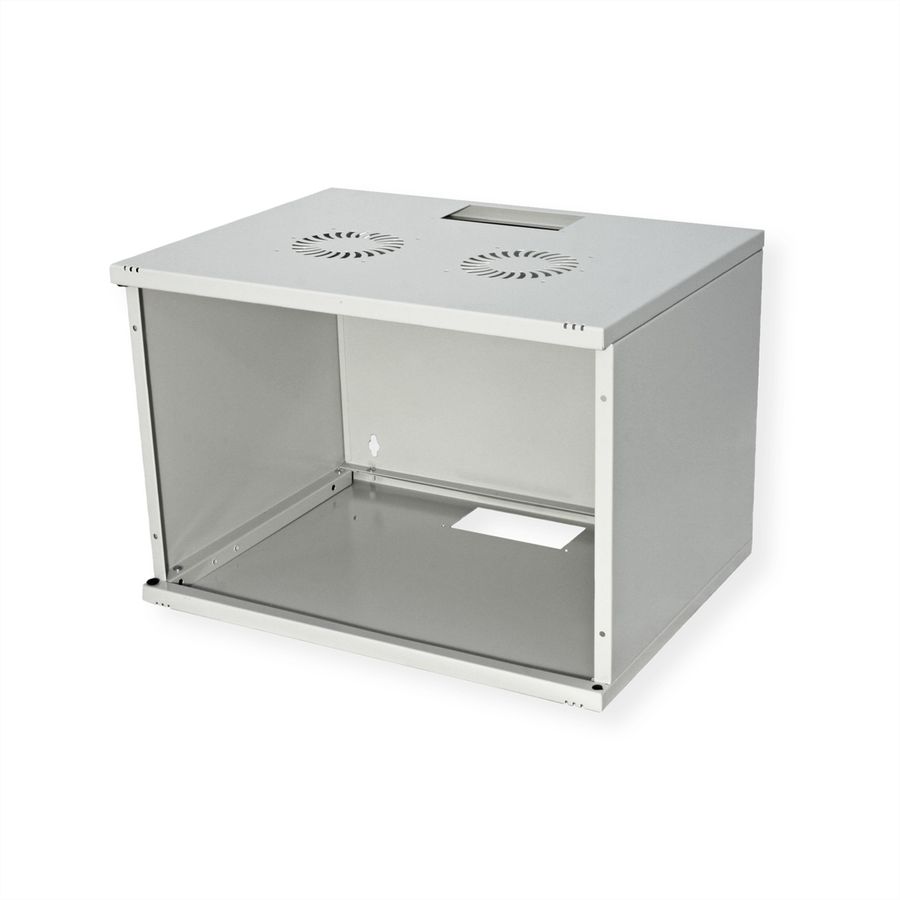 ROLINE 19-Zoll Wandgehäuse Basic 7 HE, 540x400 BxT Bausatz grau