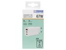 Steffen Ladeadapter GaN 67W , 1xUSB-A + 2xUSB-C max. 5.85A