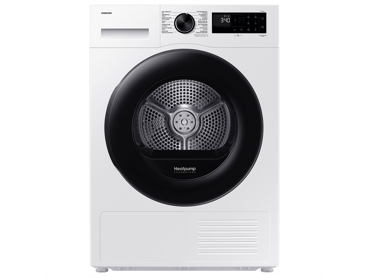 Samsung Wäschetrockner DV5000, 9kg, C, Optimal DryTM, weiss