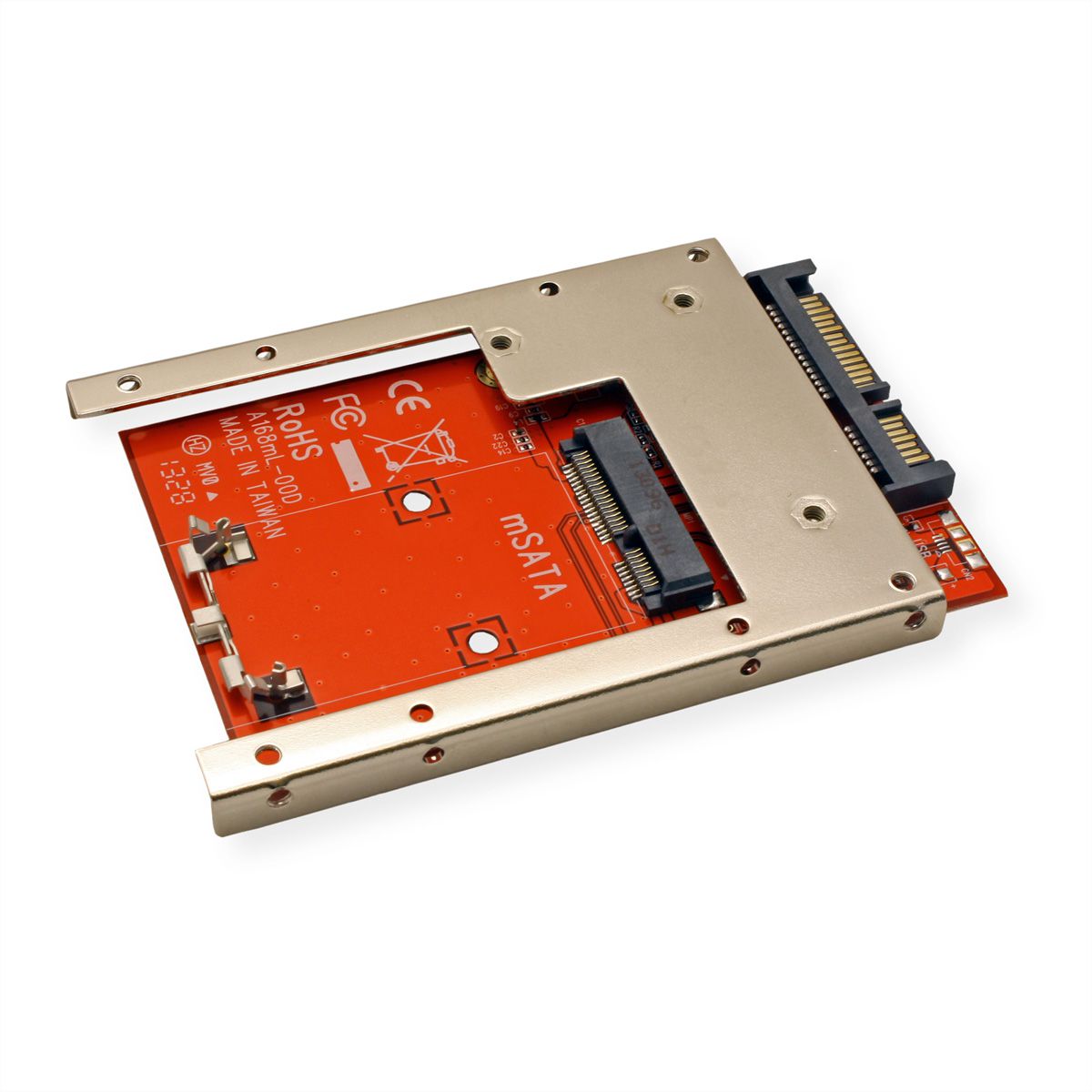 ROLINE Adapter mSATA SSD zu 2.5 SATA 22pin