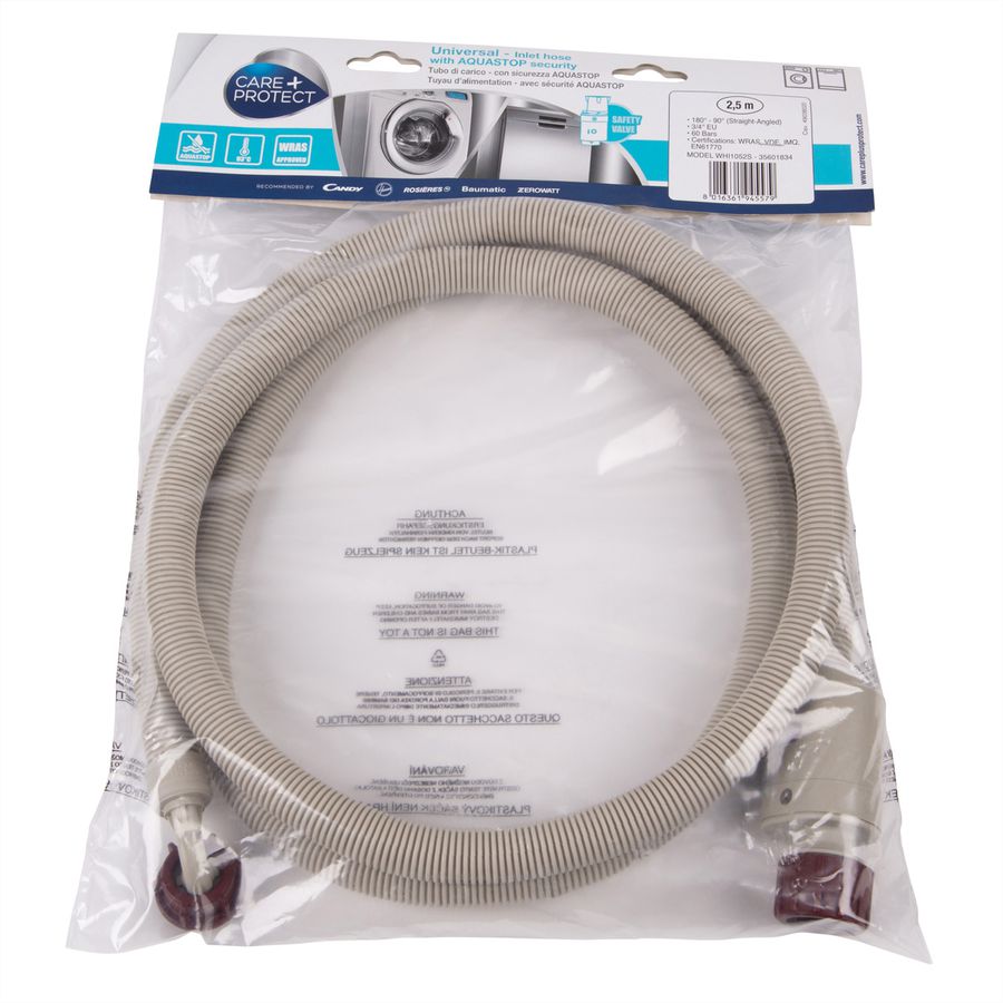 Care+ Protect Tuyau d'arrivée avec Aquastop, Sécurité, 2.5m