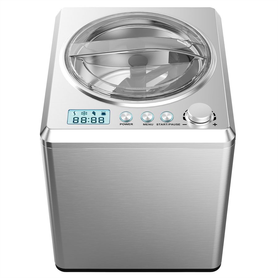Melissa Eismaschine 16310193, mit Kompressor, 2L, 180W