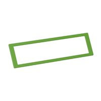 BACHMANN BN PRO Cache cadre vert, 6 pièces