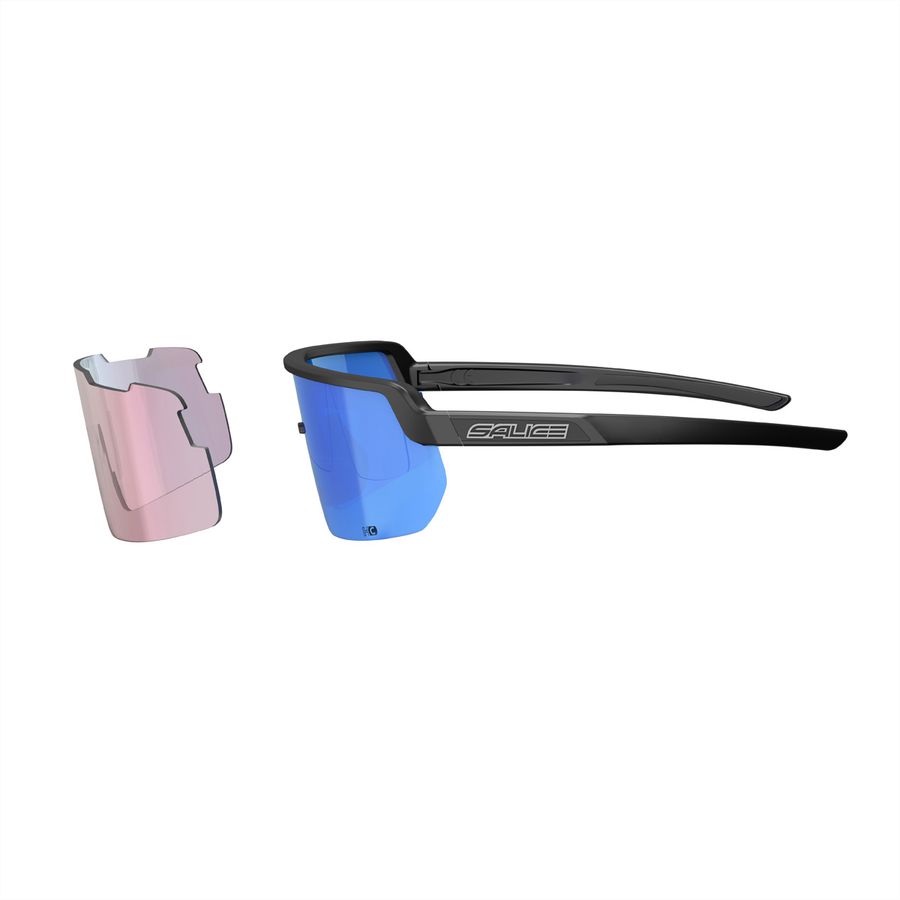 Salice Occhiali Lunettes de sports 023RWX, Black / RW Blue