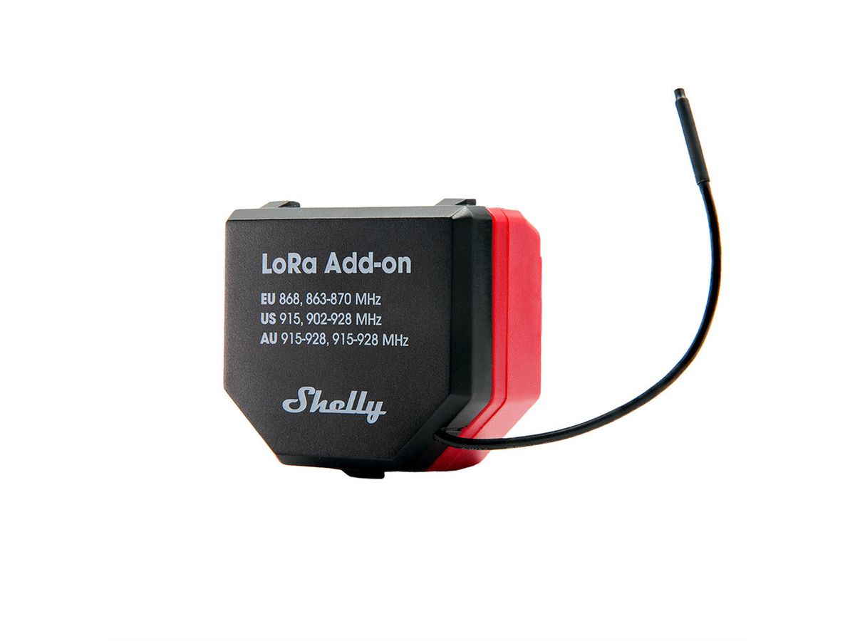Shelly Schaltaktor LoRa Add-on, (Dual pack)