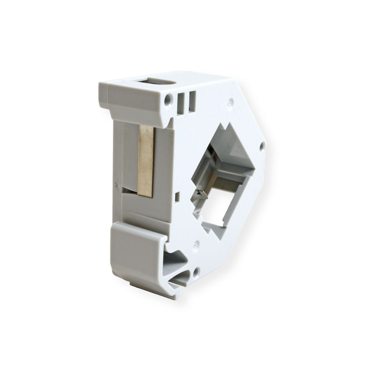 ROLINE Adaptateur de rail DIN pour module Keystone SLIM, non équipé