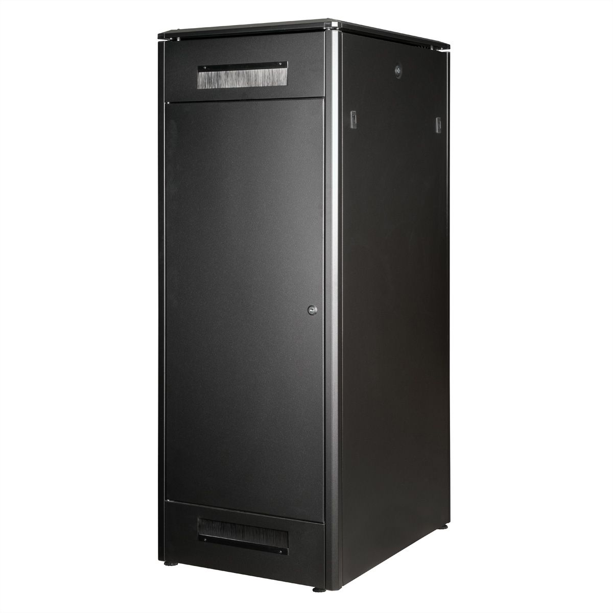 ROLINE 19" Baie réseau Pro 32U, 600x800 LxP Porte verre noir