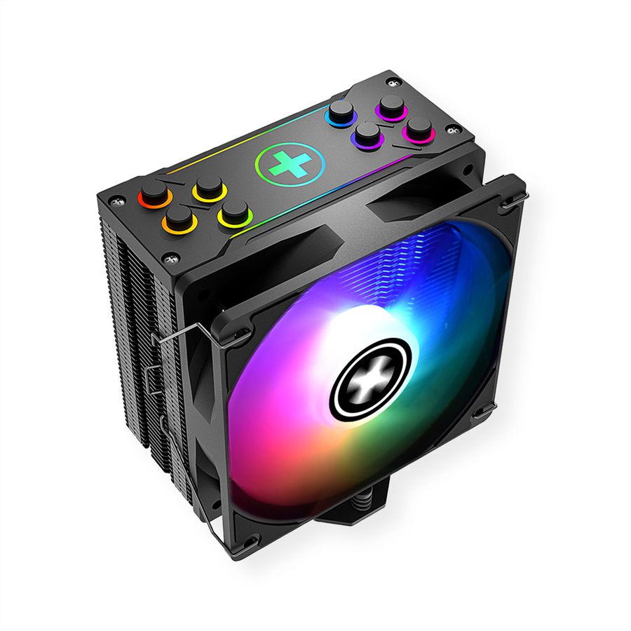 Xilence M704PRO.ARGB AMD et Intel Ventirad, 120mm ARGB PWM Ventilateur, 180W TDP