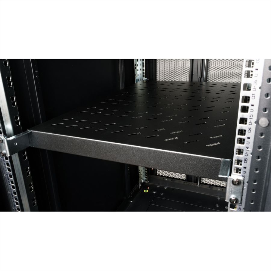 ROLINE 19" Etagère 1U, 770P 50 kg noir