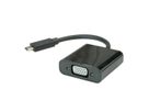 VALUE Display Adapter USB Typ C - VGA, Audio
