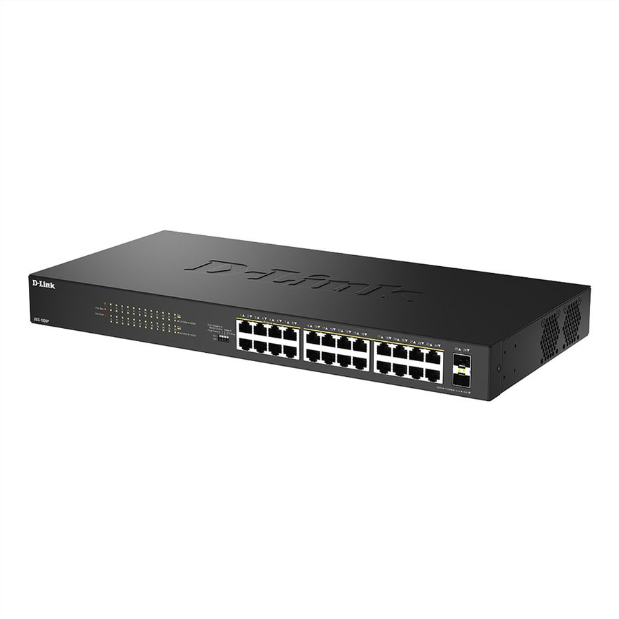 D-Link DGS-1026P/E Switch Gigabit 26 ports PoE+, Layer2