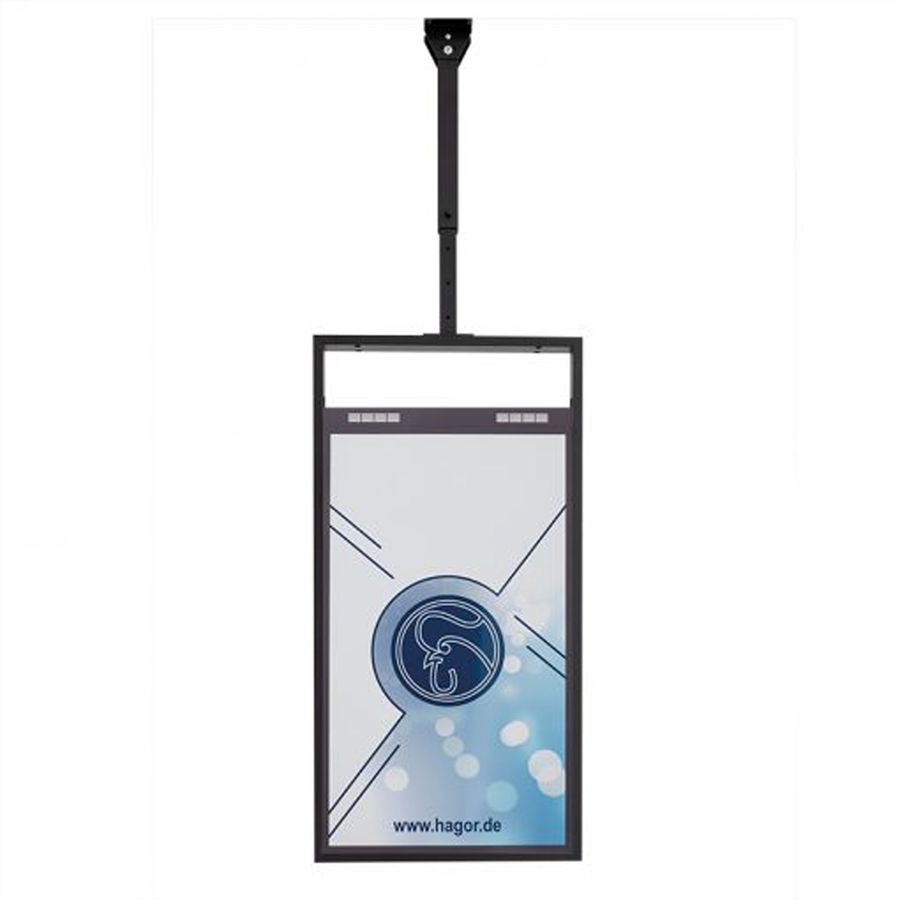Hagor Support plafond Ceilingmount OM55N-D, spécifique à l'écran pour la série Samsung OMN-D