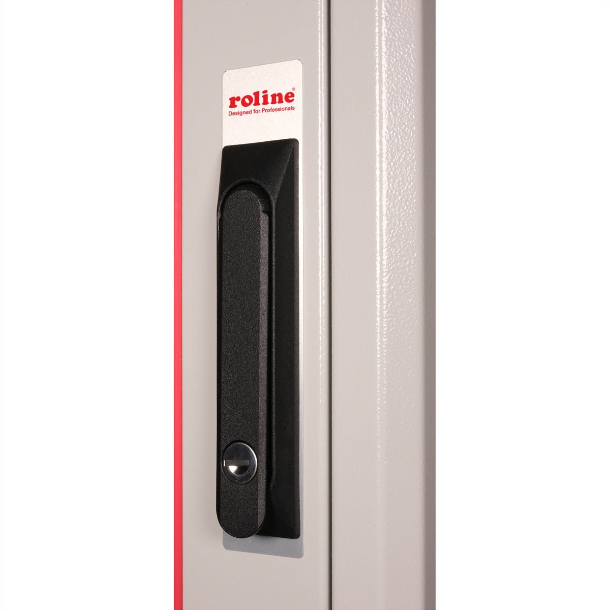 ROLINE 19-Zoll Netzwerkschrank Pro 16 HE, 600x800 BxT Glastür grau