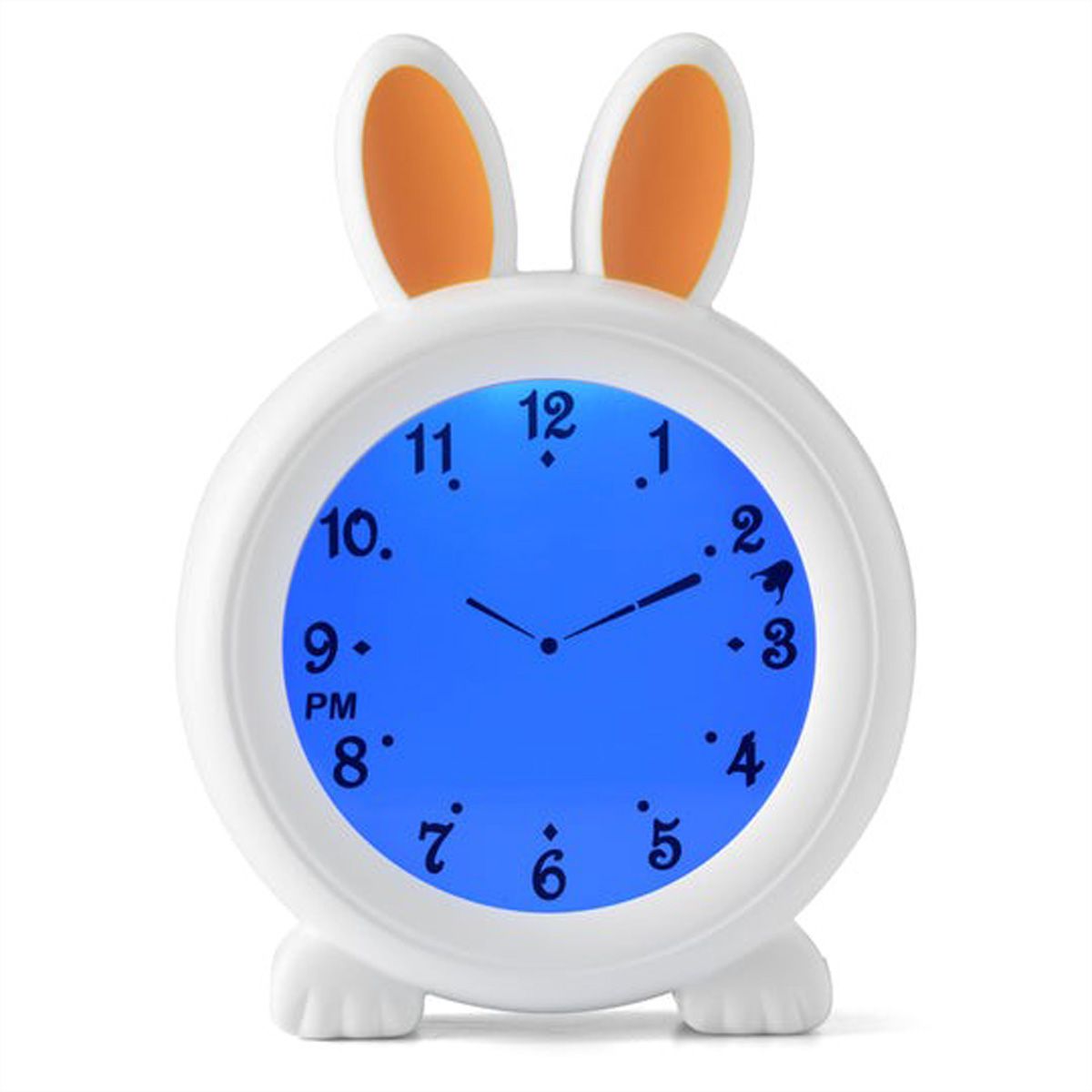 Alecto BC100BUNNY, veilleuse et réveil, Blanc
