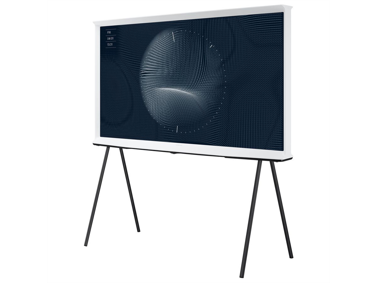 Samsung TV The Serif 4.0 QE50LS01BA, 50" Cloud White