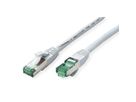 ROLINE RM Cordon Cat.6A S/FTP(PiMF), gris, 1 m