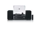 Lenco MC-760BK - Hi-Fi-Stereoanlage mit Plattenspieler und Lautsprechern, Internetradio, DAB+, FM, Bluetooth®, CD/MP3-Player - Schwarz