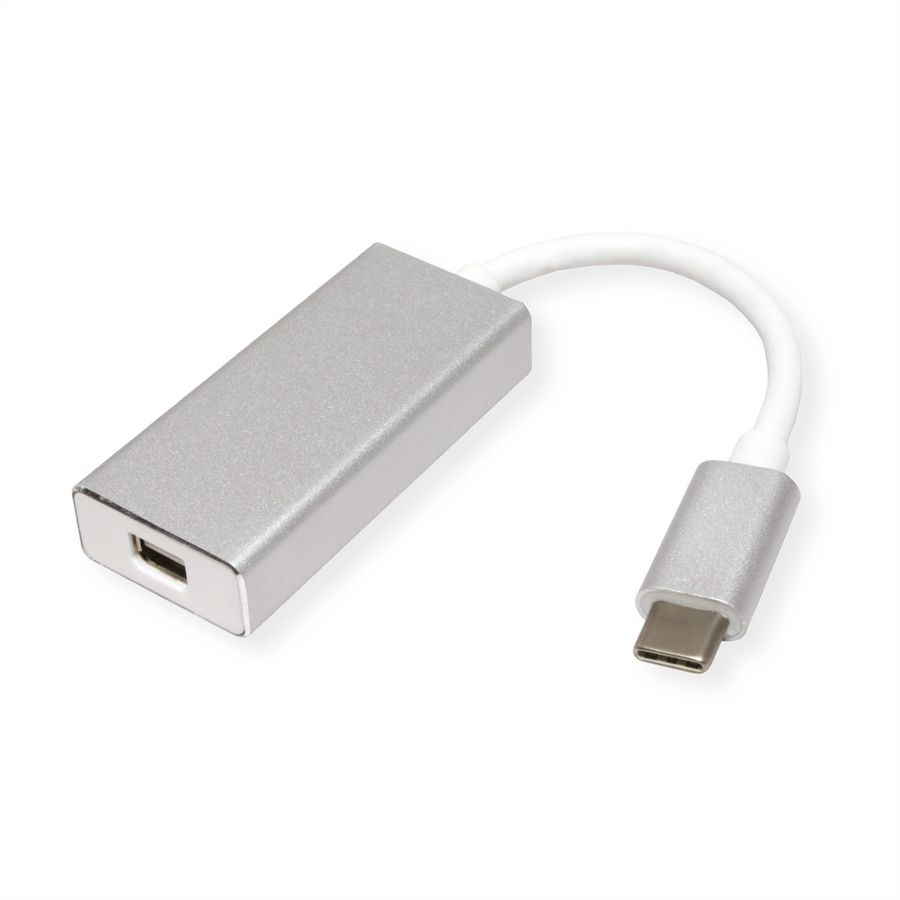 ROLINE Display Adapter USB Typ C - Mini-DisplayPort v1.2, ST/BU