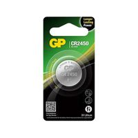 GP Ultra Plus Lithium Knopfzelle CR2450, 2 Stück, Lithium