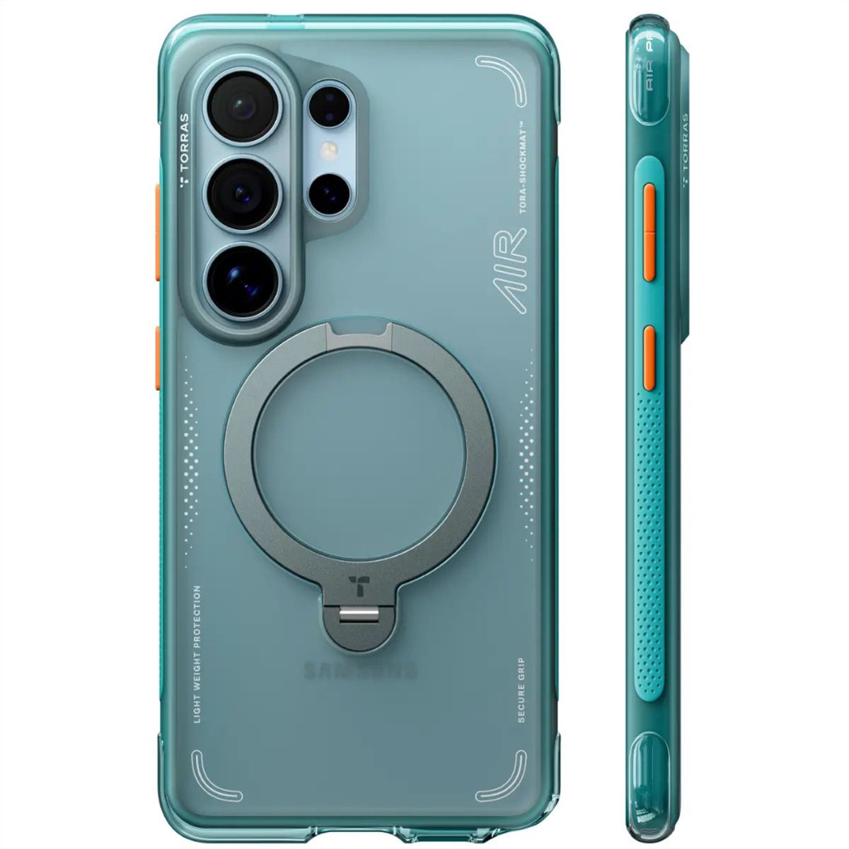 Torras Ostand Q3 Air Case, Galaxy S26 Ultra, vert