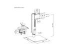 VALUE Schwerlast-LCD-Arm, freistehend, höhenverstellbar, 17-49 Zoll, bis 18 kg, schwarz