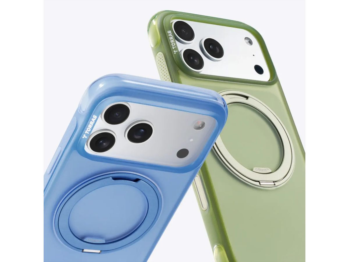 Torras Ostand O3 Air Case, iPhone 17 Pro, vert