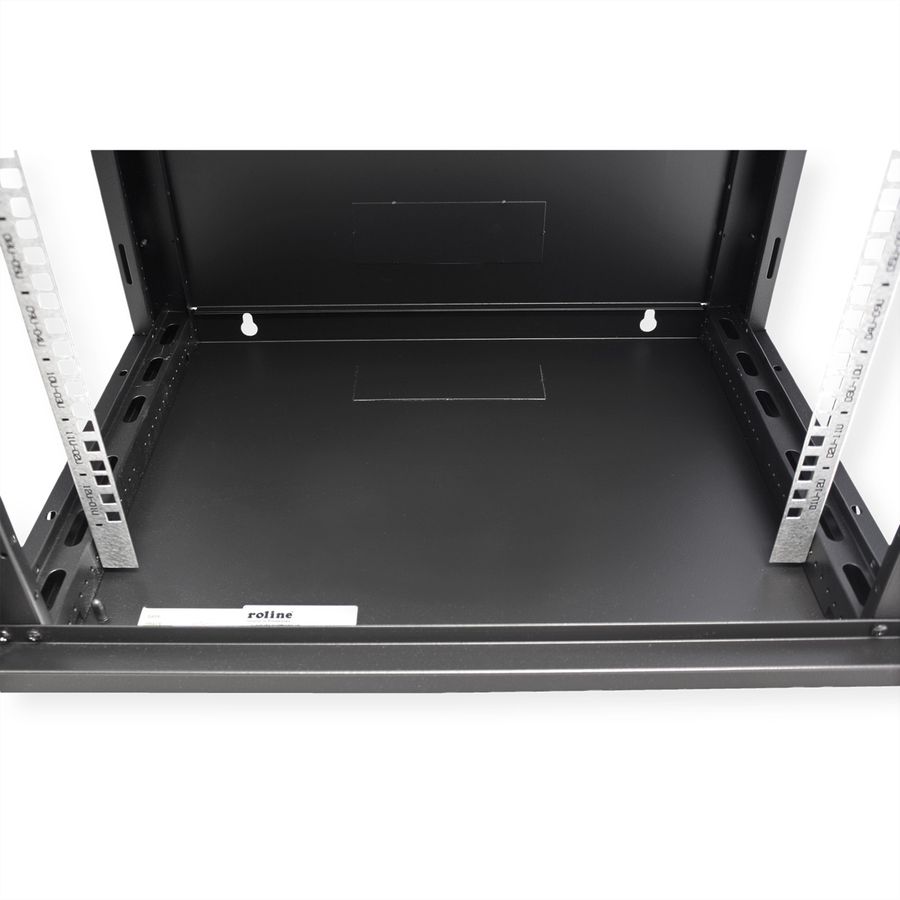 ROLINE 19-Zoll Wandgehäuse Basic Plus 12HE, 600x450 BxT schwarz