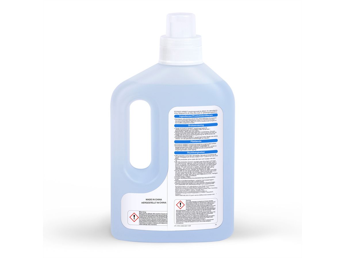 Ecovacs WINBOT Reinigungslösung 1L, zu Winbots-Serie