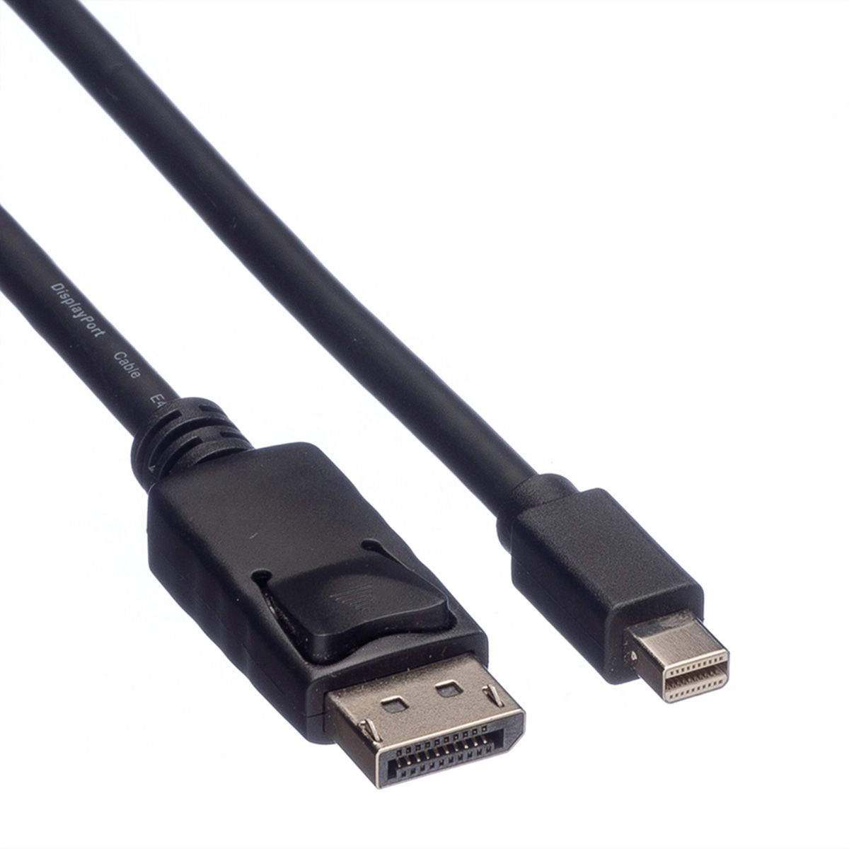 ROLINE DisplayPort Kabel, DP ST - Mini DP ST, schwarz, 2 m