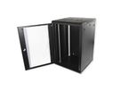VALUE 19-Zoll Wandgehäuse 18HE, 600x600mm schwarz, Bausatz