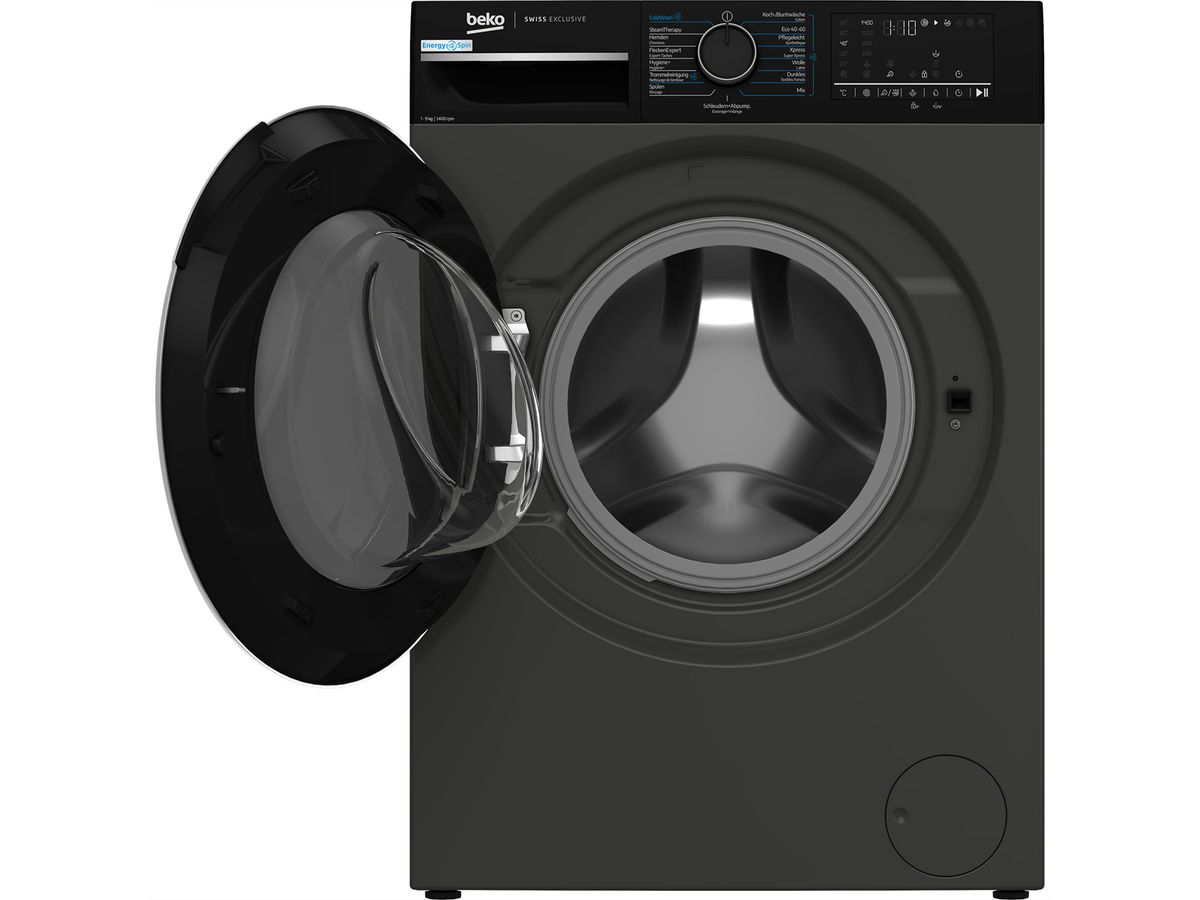 Beko lave-linge WM520, 9kg, A-10%, manhattan gray