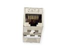 ROLINE Keystone Cat.6 (Classe E) , blindé, sans outil, SLIM, argent