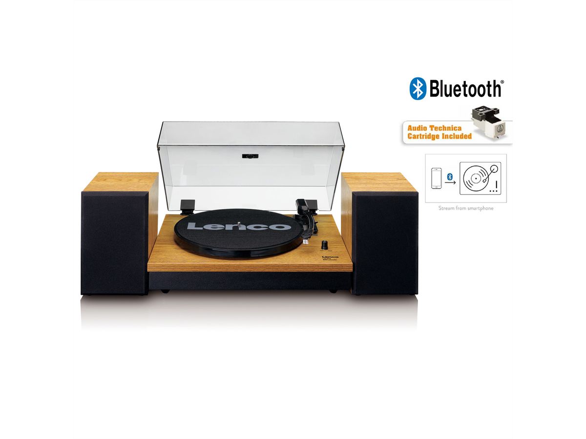 Lenco Platine vinyle LS-300WD , Bois