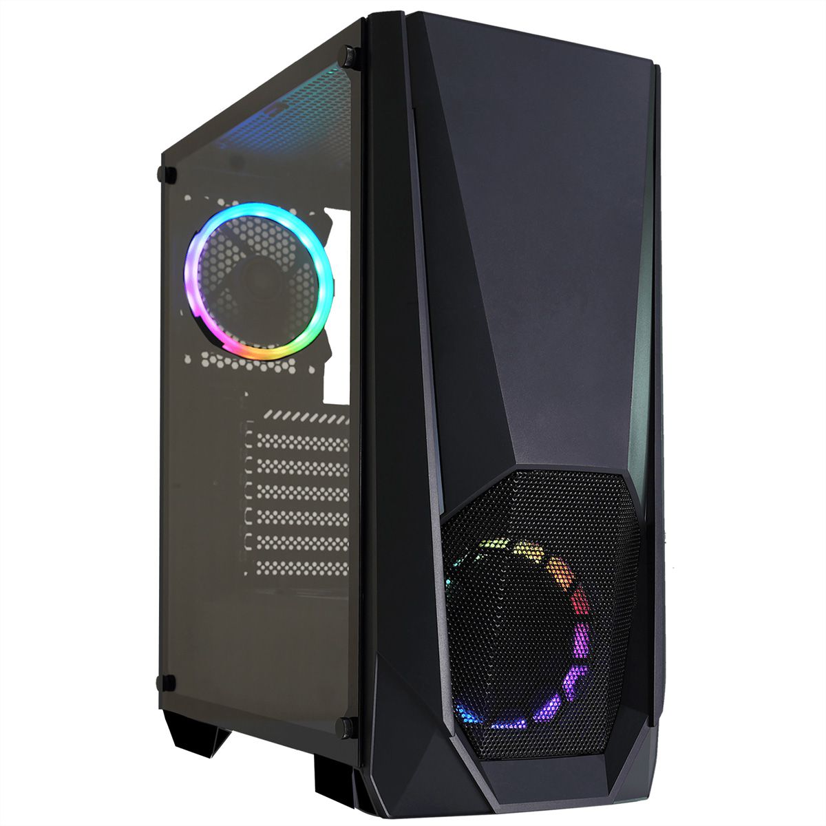 Xilence Xilent Blast X505.ARGB Gaming Boîtier PC, ARGB PWM, ATX Midi, noir