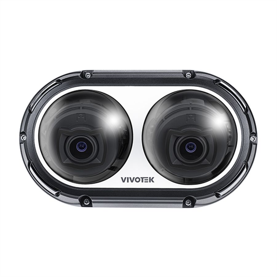 Vivotek MA9311-EHTV Vandal-Multisensor Caméra 2x 5 MP, 30-96°, IR-LED 20m