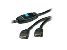 ROLINE Câble HDMI High Speed, M - M, avec Repeater, 30 m