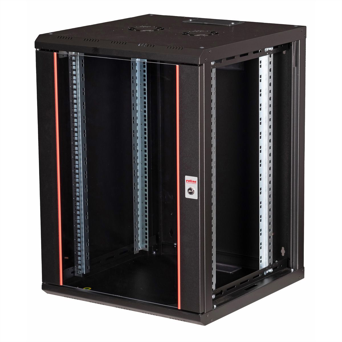 ROLINE 19-Zoll Wandgehäuse Pro 16 HE, 600x600 BxT schwarz